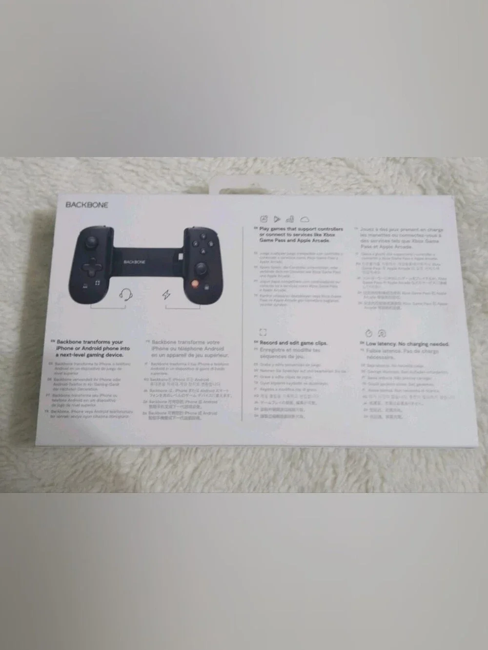 Backbone One USB-C Mobile Gaming Controller 2nd Gen + Carrying Case NEW